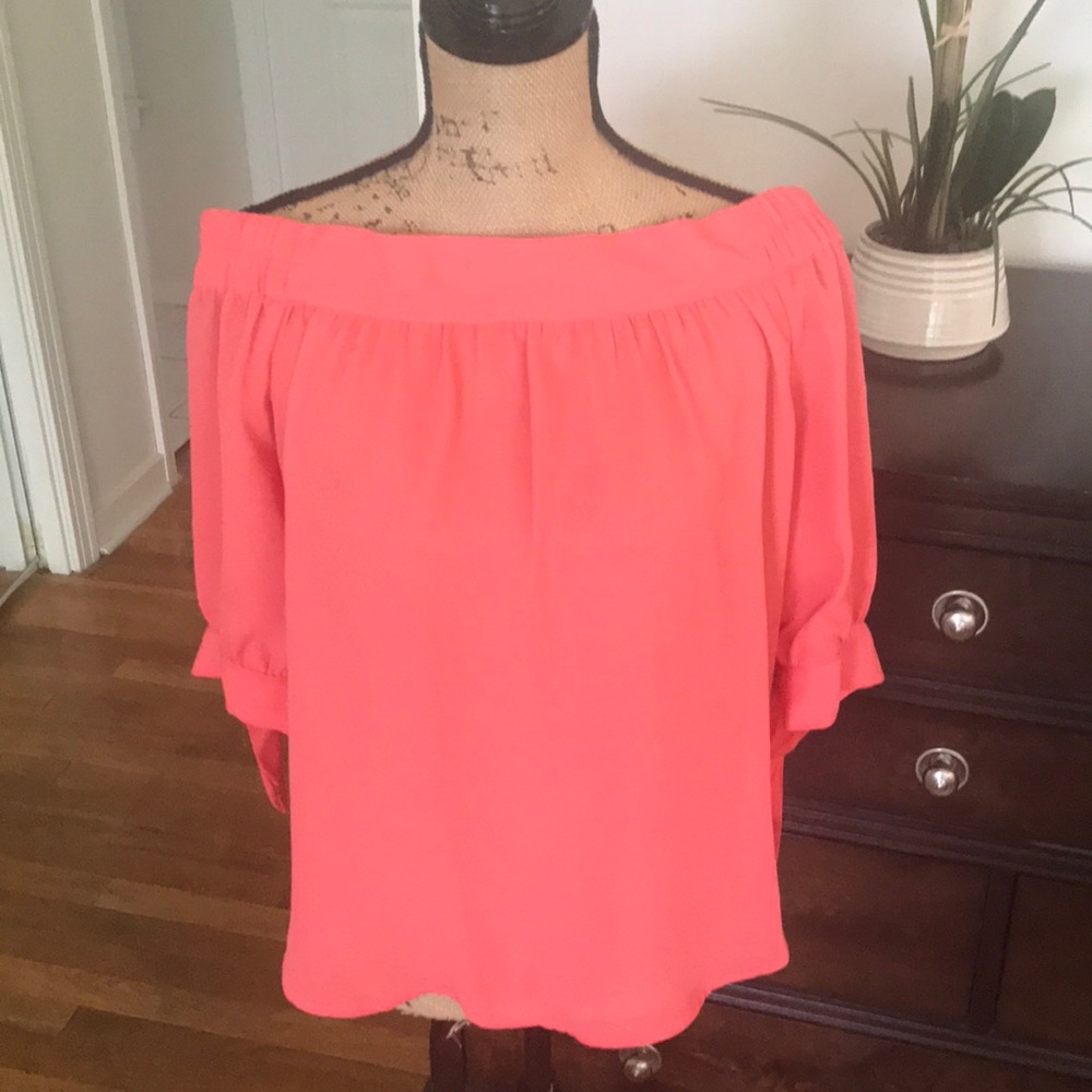 Off the should blouse